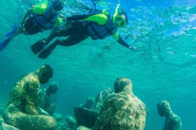 2-Hour Snorkeling Paradise Reef in Cancún Underwater Museum