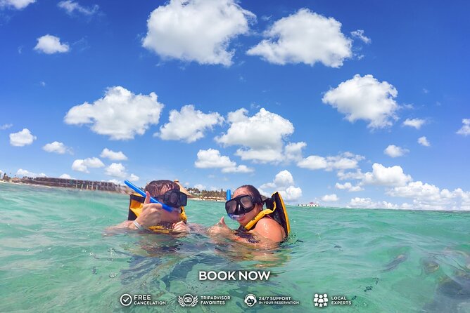 3-in-1 Puerto Morelos: Snorkeling, Tequila & Beachside Lunch - Snorkeling the Great Maya Reef