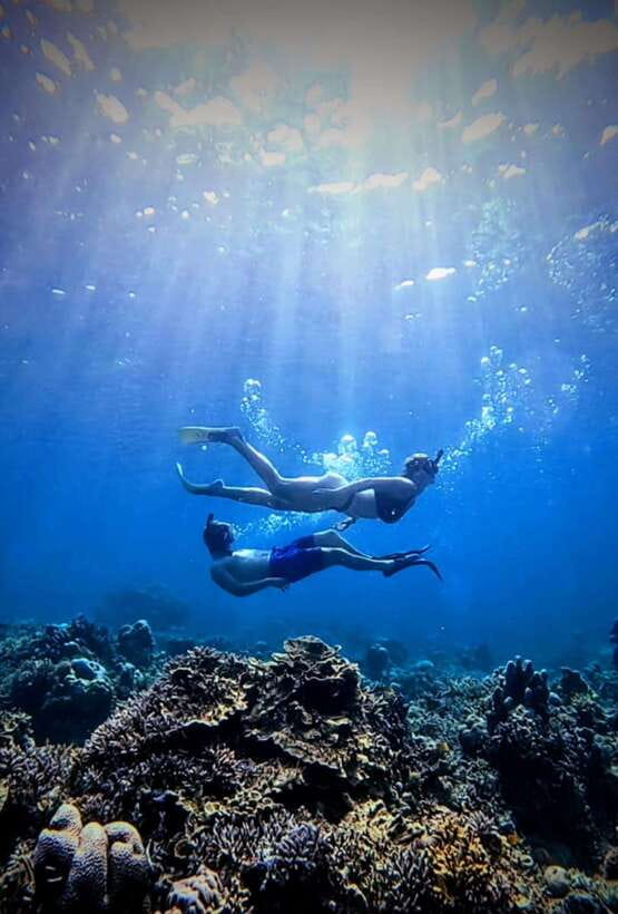 3 islands snorkeling & turtle sanctuary Gopro included - Gili Air, fish gardens, and lunch
