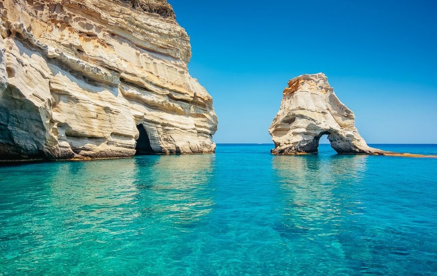 Adamas: Kleftiko Sailing Day Trip with Snorkeling and Lunch - Sykia Cave and the return by sea