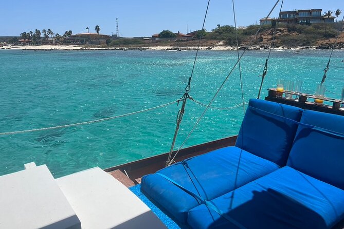 Adults Only Catalina Bay Small Group Snorkel & Sunset Sail - The sunset from Catalina Bay