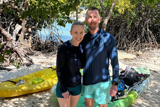 Adventure Kayak & Snorkeling at Reef Island Aruba - The first snorkel stop at Reef Island