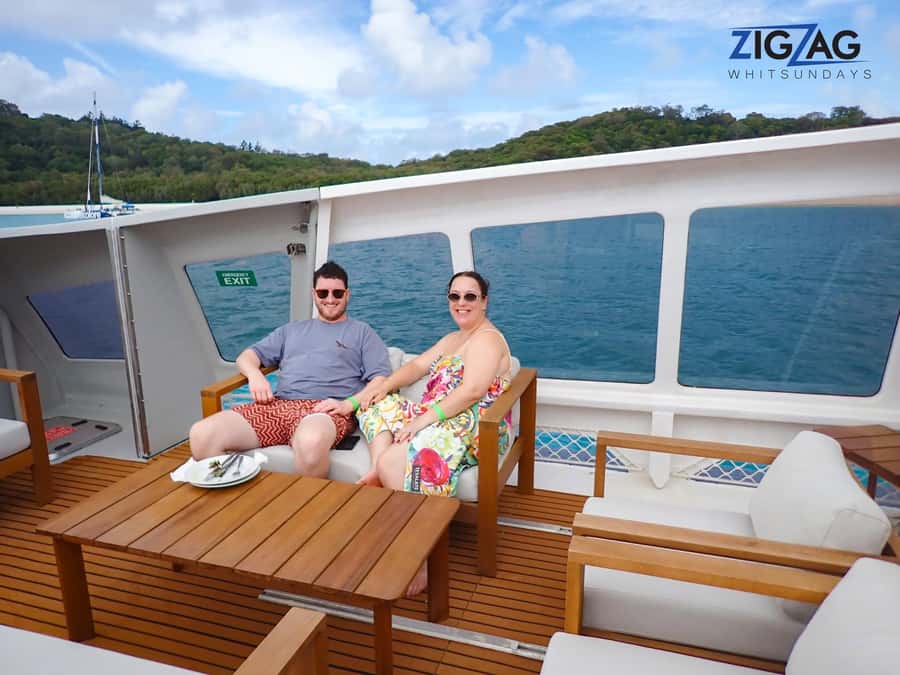 Airlie Beach: Whitehaven Beach Day Tour with Snorkel Option - Lunch, snacks, and the onboard bar