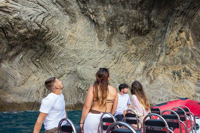 Alcudia: 3-hour Speedboat Adventure with Snorkel - The slow pass by Aucadana Beach