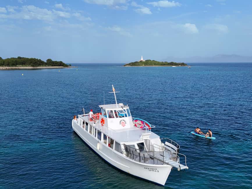 Alcudia Mallorca: Boat Trip with Food, Snorkeling, and SUP - Sailing Along Cliffs and Caves