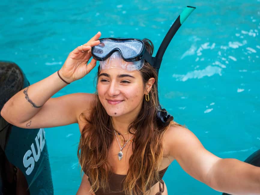 Alcudia: Sightseeing, Sea Caves & Snorkel Speedboat Tour - Ses Caletes and the longer swim