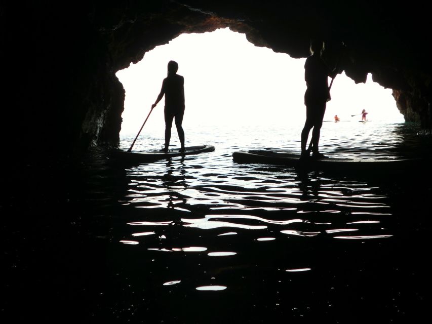 Algarve: Stand Up Paddle Tour w/ Snorkeling to Ingrina Caves - The optional cliff jump