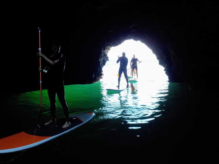 Algarve: Stand Up Paddle Tour w/ Snorkeling to Ingrina Caves - Paddling into caves and grottoes