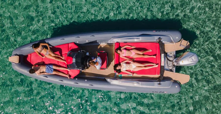 Alghero: boat tour, snorkelling, sup - Setting off from Marina Mar de Plata