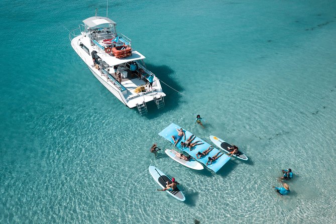 All Inclusive Beach and Snorkel Boat Tour to Icacos Island - Key points at a glance