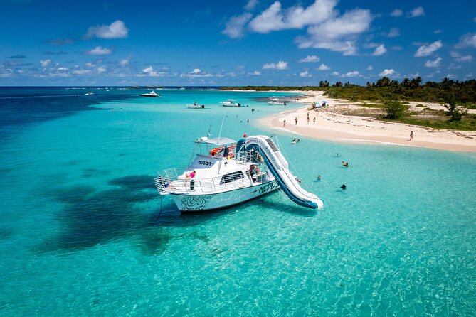 All Inclusive Snorkel and Slide Boat Tour: Icacos or Vieques - Leaving Marina Puerto Chico in Fajardo