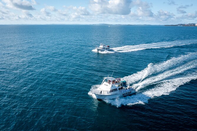 All Inclusive Snorkel and Slide Boat Tour: Icacos or Vieques - Guided snorkeling in the Cordillera Keys