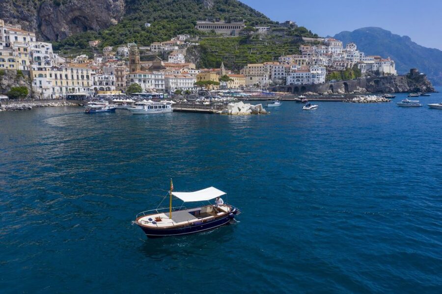 Amalfi: Boat Adventure Caves, Beaches, Snorkeling & Positano - Secret Stops, Fast Cruising, and Atrani