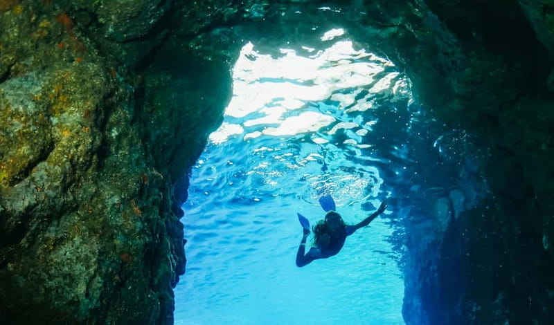 Amalfi Coast: Boat and Snorkeling Tour with Fruit & Drinks - Furore Fjord and the bridge above the sea