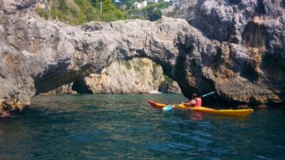 Kayak Tour with Snorkeling and Grottoes Visit