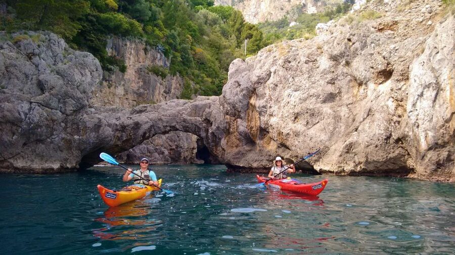 Amalfi Coast: Kayak Tour with Snorkeling and Grottoes Visit - Conca dei Marini and the coast’s grander views