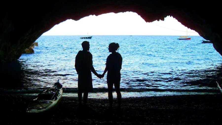 Amalfi Coast: Kayak Tour with Snorkeling and Grottoes Visit - Runghetiello Grotto and the water stop