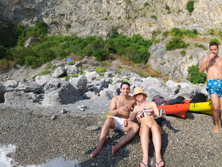 Amalfi: Kayak-Snorkel to Pandora Cave, Hidden Beach & Drinks - Timing, comfort, and what to pack