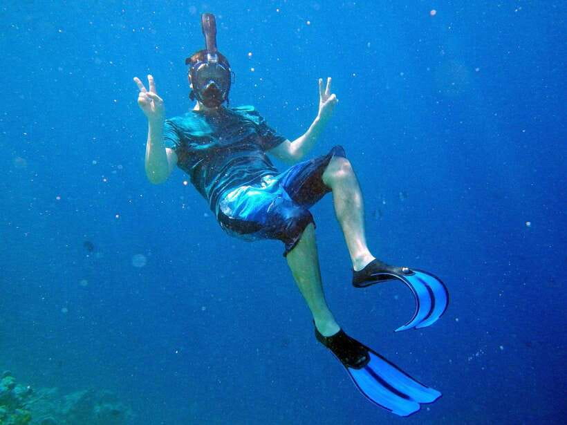 Ao Nang: Island-Hopping Snorkel Tour w/ Amazing Hong Island - Deang Island: your first chance to snorkel