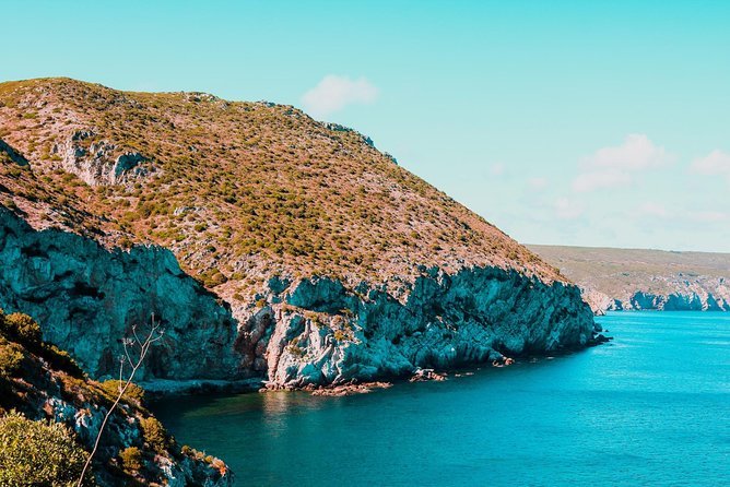 Arrábida Secret Beaches and Caves with Snorkeling Stop - Cabo Espichel from the sea
