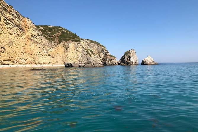 Arrábida Secret Beaches and Caves with Snorkeling Stop - What the $60.47 price gets you