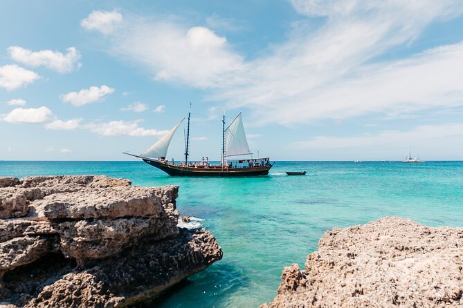 Aruba Jolly Pirate Afternoon Sail with Snorkeling - Snorkeling Gear, Swimming, and the Rope Swing