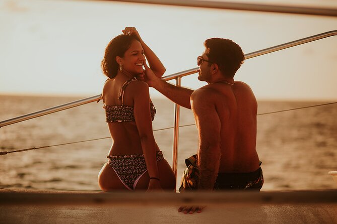 Aruba Morning Snorkeling or Sunset Sail to Boca Catalina With BBQ - What is served: BBQ, seafood, and open drinks