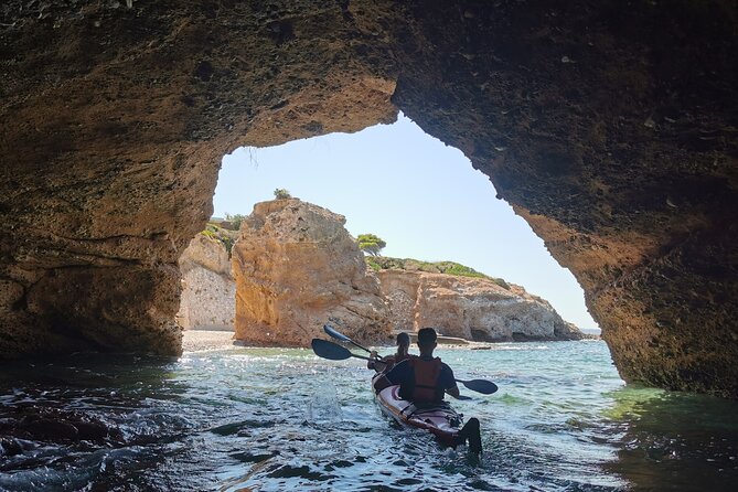 Athens: Kayak and Snorkeling at Caves and Hidden Beaches - Key points at a glance