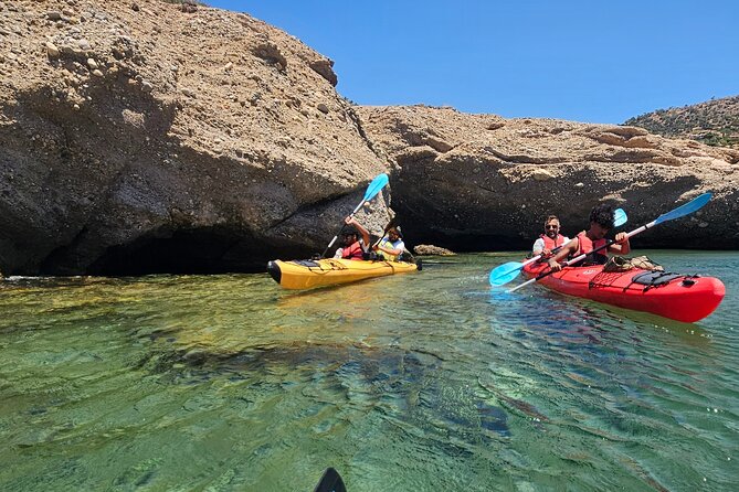 Athens: Kayak and Snorkeling at Caves and Hidden Beaches - Learning the route from certified guides