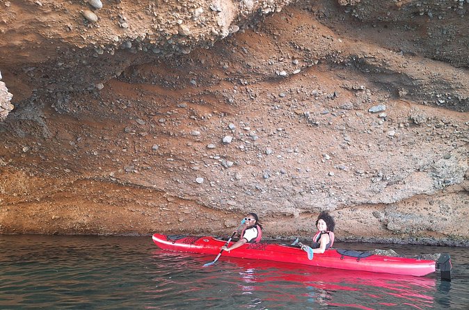 Athens: Kayak and Snorkeling at Caves and Hidden Beaches - Paddling along the Athens coast