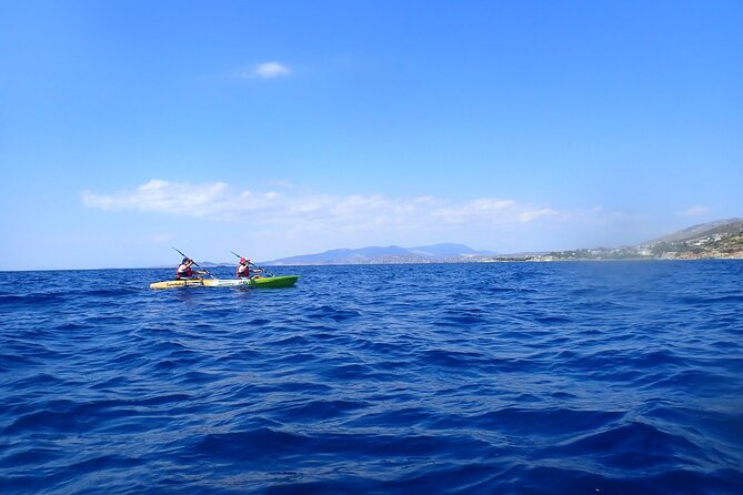 Athens Riviera: Sea Kayak and Snorkeling Adventure with Picnic - The Return Paddle to Nuevo Loca Beach Bar