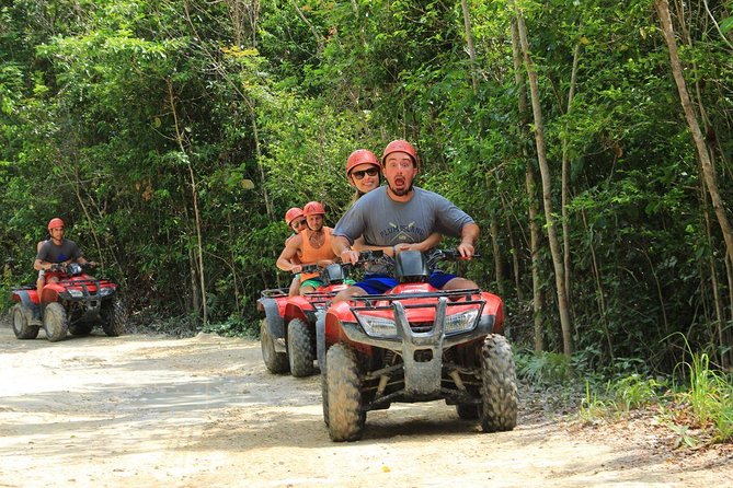 ATV Adventure Combo with Snorkeling, Ziplines, Cenote, and Lunch - Tacos, beach time, and the first meal