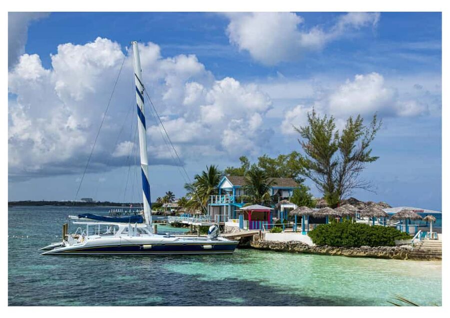 Bahamas: Swimming Pigs & Snorkeling Cruise with Lunch & Rum - Swimming with the pigs near Rose Island