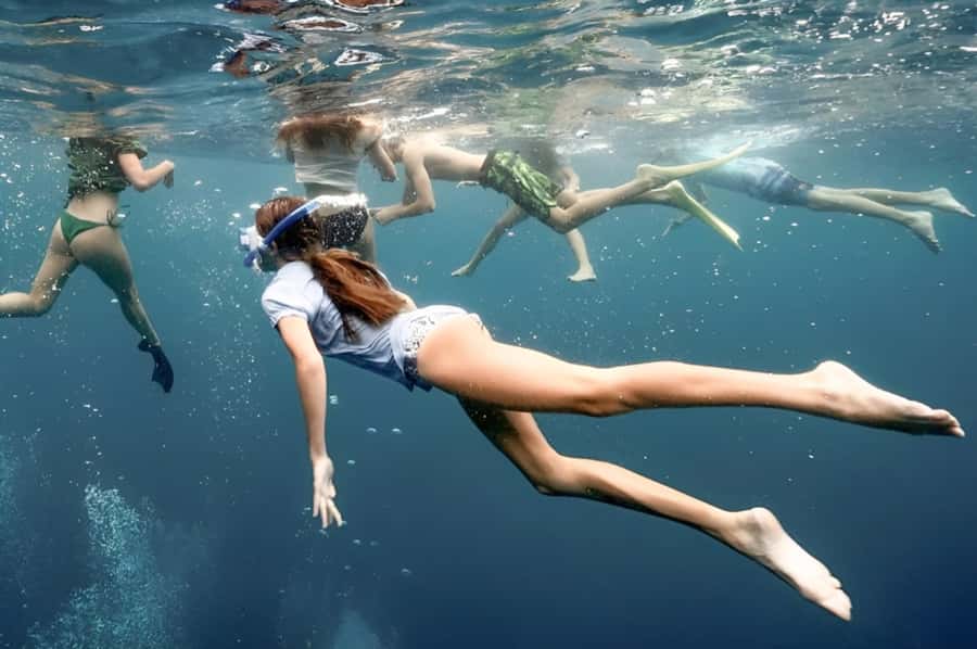 Bali: Blue Lagoon Beach Snorkeling Tour with Lunch - Lunch, showers, and the return to shore