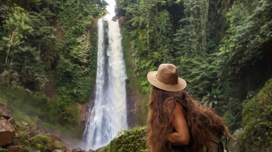 Bali/Lovina: Dolphin Snorkeling, Swimming & Waterfall Tour - The crowded side of dolphin watching