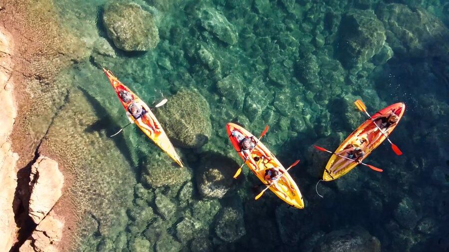 Barcelona: Costa Brava Kayak, Snorkel & Cliff Jump & Lunch - Moderate Cliff Jumps, With No Pressure to Participate