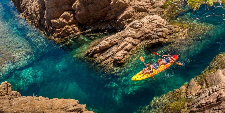 Barcelona: Costa Brava Kayak, Snorkel & Cliff Jump & Lunch - Guides Make the Difference