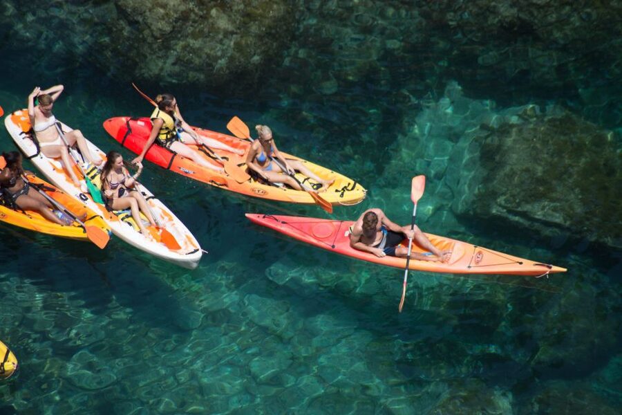 Barcelona: Costa Brava Kayak & Snorkeling Small Group Tour - Three hours among caves, cliffs, and clear water