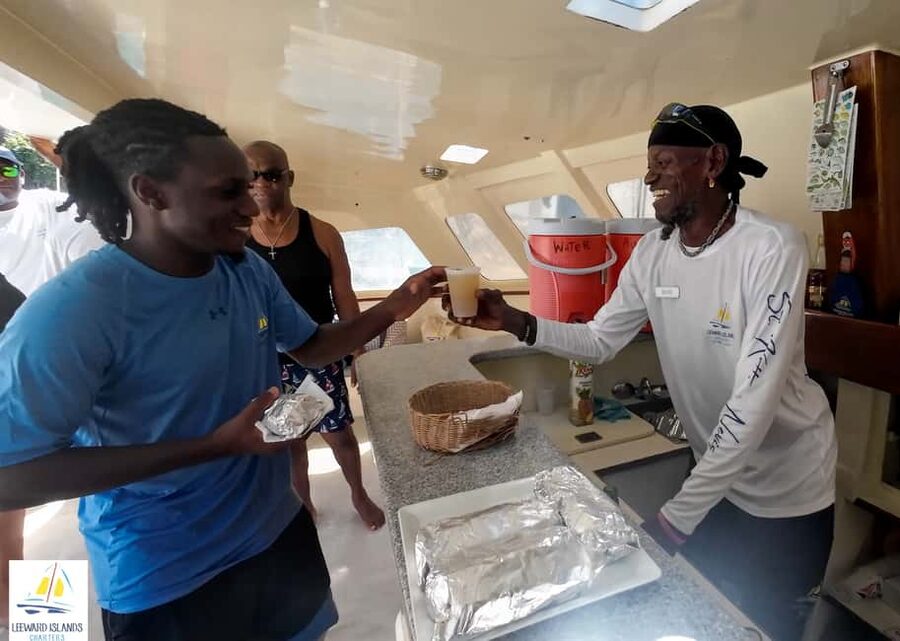 Basseterre: St Kitts 4-hour Catamaran Snorkel Cruise & Lunch - Crew service and safety
