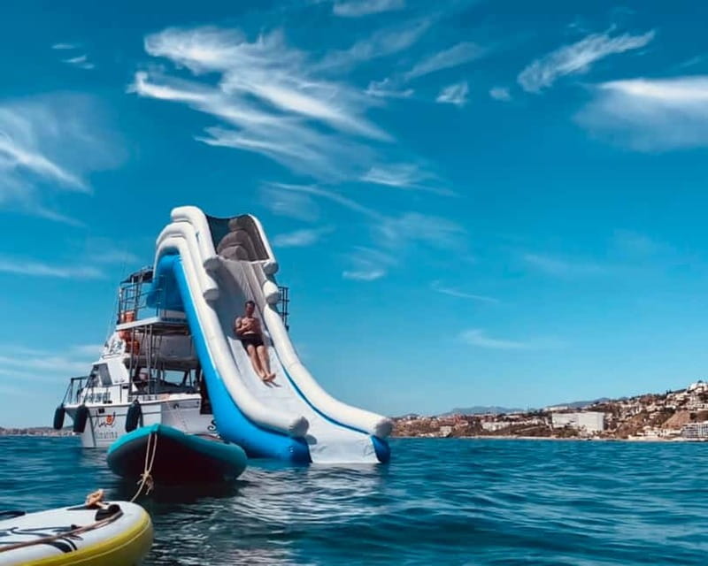 Benalmádena Boat Tour with Snorkeling, Water Slide and Lunch - Five things to know before you book