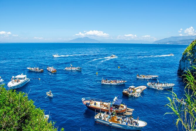 Blue Grotto and Capri Boat Tour with Aperitivo Swim and Snorkel - What this Capri boat tour actually offers
