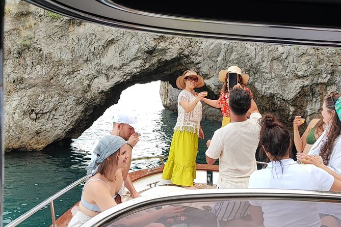 Blue Grotto and Capri Boat Tour with Aperitivo Swim and Snorkel - Coves, Roman bathing spots, and the Heart Cave