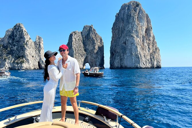 Blue Grotto and Capri Boat Tour with Aperitivo Swim and Snorkel - Mermaid Rock, the Sailors’ Cave, and the Faraglioni