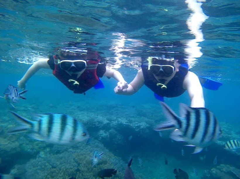 Blue Lagon Snorkeling, Waterfall, and Celuk Village Tour - Walking to Tukad Cepung Waterfall
