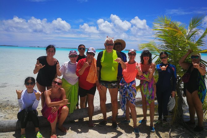 BLUE LAGOON | Eco-tour | Snorkeling Avatoru | Secret Green Lagoon - Coffee and cake at the Secret Green Lagoon