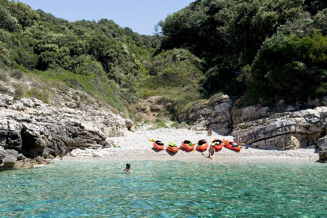 BOAT & KAYAK! Sea Adventure - Snorkeling & Cliff Jumps - The hidden beach stop