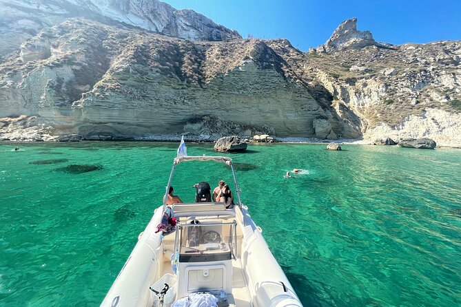 Boat Tour at Devil's Saddle: 4 Swim Stops, Snorkeling & Prosecco - Grotta dei Colombi is a view from the boat