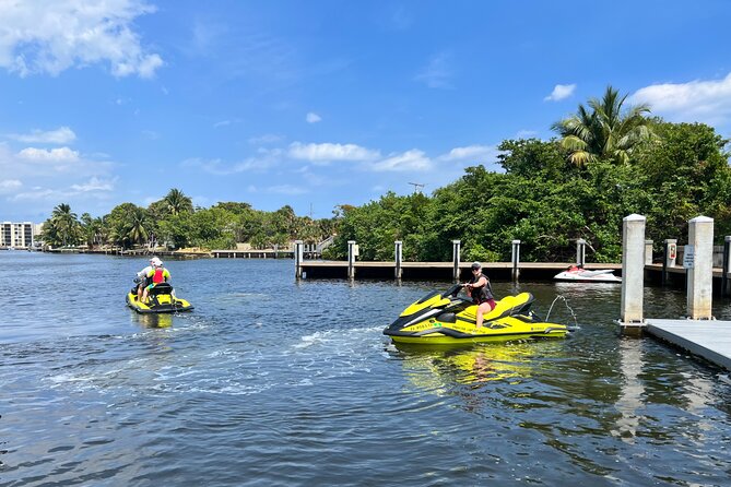 Boca Raton Premium Jet Ski Tour - Optional Snorkeling/Lighthouse - The return run and the promised photos