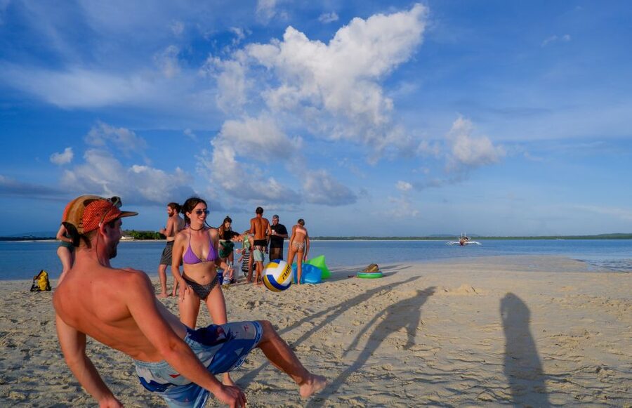 Bohol Virgin Island Sunset Tour - Virgin Island around golden hour