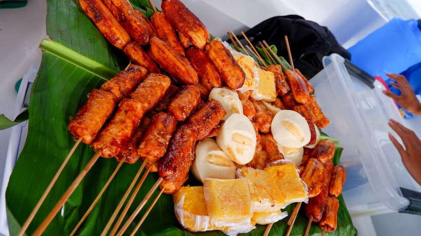 Bohol Virgin Island Sunset Tour - Snacks, buko, and rum Coke